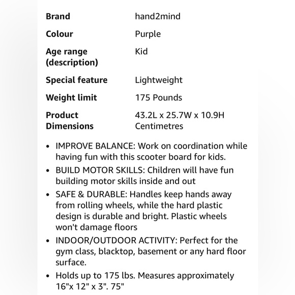 New Kids Indoor Scooter - Picture 2 of 6